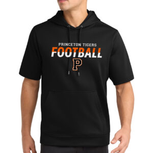 Short-Sleeve Hooded Pullover