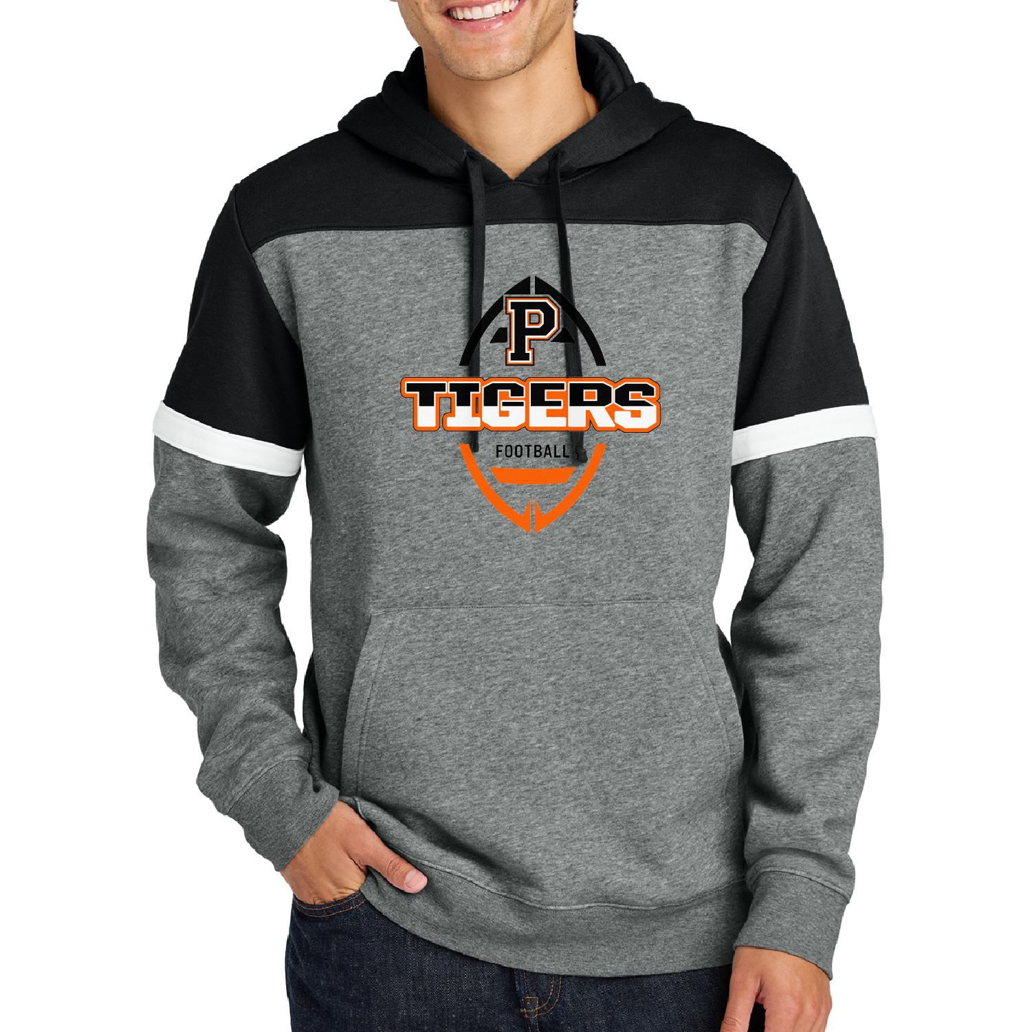 Sport-Tek Color Block Hoodie