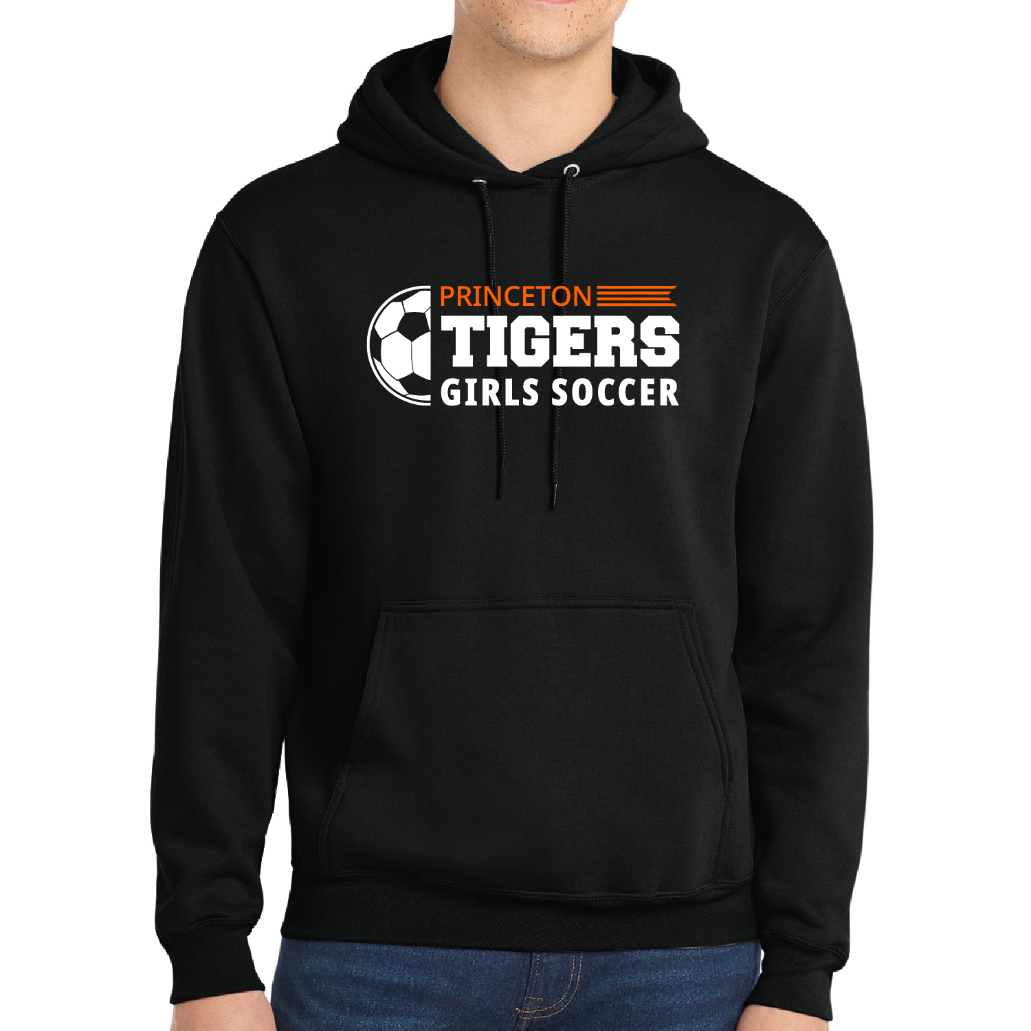 Tall Unisex Port and Company Fleece Hoodie