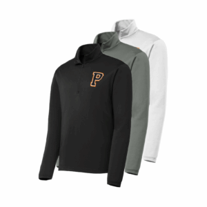 Mens/Unisex 1/4 zip Long-Sleeve