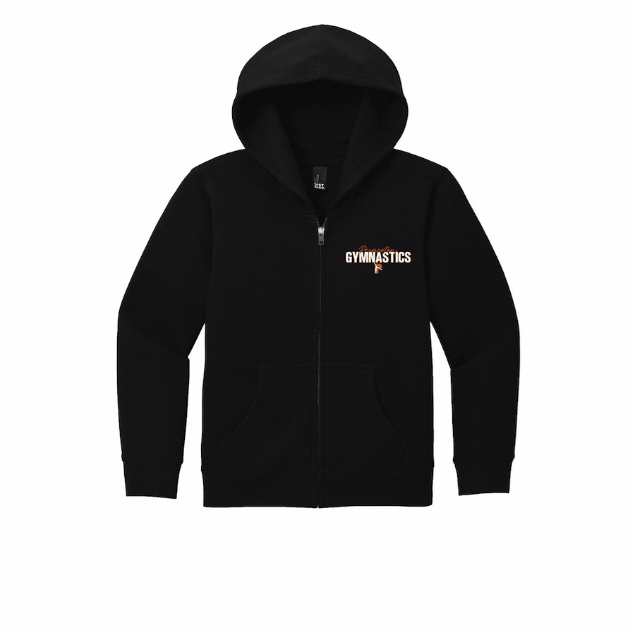Gymnastics Youth Fleece Full-Zip Hoodie
